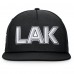 Los Angeles Kings Fanatics Black Authentic Pro Rink Team Code Snapback Hat