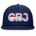 Columbus Blue Jackets Fanatics Navy Authentic Pro Rink Team Code Snapback Hat