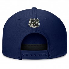 Columbus Blue Jackets Fanatics Navy Authentic Pro Rink Team Code Snapback Hat