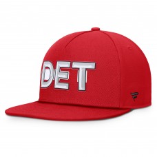 Detroit Red Wings Fanatics Red Authentic Pro Rink Team Code Snapback Hat Detroit Red Wings Fanatics Red Authentic Pro Rink Team Code Snapback Hat