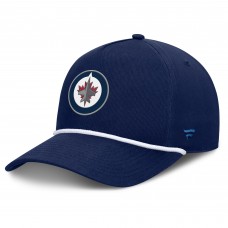 Бейсболка Winnipeg Jets Fanatics Navy Authentic Pro Rink Roper A-Frame