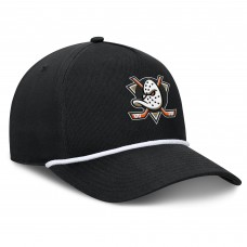Бейсболка Anaheim Ducks Fanatics Black Authentic Pro Rink Roper A-Frame