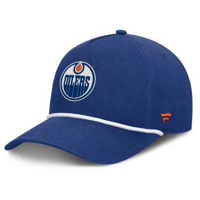 Бейсболка Edmonton Oilers Fanatics Royal Authentic Pro Rink Roper A-Frame