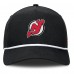 Бейсболка New Jersey Devils Fanatics Black Authentic Pro Rink Roper A-Frame