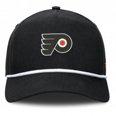 Бейсболка Philadelphia Flyers Fanatics Black Authentic Pro Rink Roper A-Frame