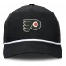 Бейсболка Philadelphia Flyers Fanatics Black Authentic Pro Rink Roper A-Frame