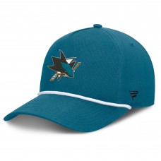 Бейсболка San Jose Sharks Fanatics Teal Authentic Pro Rink Roper A-Frame