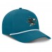 Бейсболка San Jose Sharks Fanatics Teal Authentic Pro Rink Roper A-Frame
