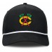 Бейсболка Chicago Blackhawks Fanatics Black Authentic Pro Rink Roper A-Frame