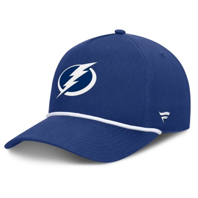 Бейсболка Tampa Bay Lightning Fanatics Blue Authentic Pro Rink Roper A-Frame
