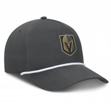 Бейсболка Vegas Golden Knights Fanatics Charcoal Authentic Pro Rink Roper A-Frame