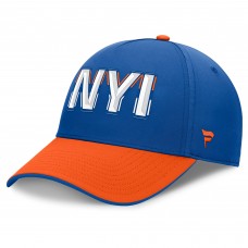 Бейсболка New York Islanders Fanatics Royal/Orange Authentic Pro Rink Team Code Бейсболка New York Islanders Fanatics Royal/Orange Authentic Pro Rink Team Code