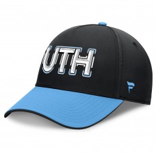 Бейсболка Utah Mammoth Fanatics Black/Light Blue Authentic Pro Rink Team Code Бейсболка Utah Mammoth Fanatics Black/Light Blue Authentic Pro Rink Team Code