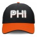 Бейсболка Philadelphia Flyers Fanatics Black/Orange Authentic Pro Rink Team Code