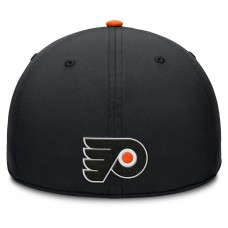 Бейсболка Philadelphia Flyers Fanatics Black/Orange Authentic Pro Rink Team Code