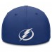 Бейсболка Tampa Bay Lightning Fanatics Blue/White Authentic Pro Rink Team Code
