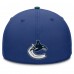 Бейсболка Vancouver Canucks Fanatics Blue/Green Authentic Pro Rink Team Code