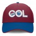 Бейсболка Colorado Avalanche Fanatics Burgundy/Blue Authentic Pro Rink Team Code