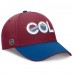 Бейсболка Colorado Avalanche Fanatics Burgundy/Blue Authentic Pro Rink Team Code