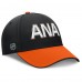 Бейсболка Anaheim Ducks Fanatics Black/Orange Authentic Pro Rink Team Code