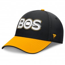 Бейсболка Boston Bruins Fanatics Black/Gold Authentic Pro Rink Team Code