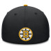 Бейсболка Boston Bruins Fanatics Black/Gold Authentic Pro Rink Team Code