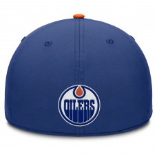 Бейсболка Edmonton Oilers Fanatics Royal/Orange Authentic Pro Rink Team Code