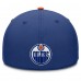 Бейсболка Edmonton Oilers Fanatics Royal/Orange Authentic Pro Rink Team Code