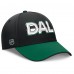 Бейсболка Dallas Stars Fanatics Black/Kelly Green Authentic Pro Rink Team Code