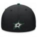Бейсболка Dallas Stars Fanatics Black/Kelly Green Authentic Pro Rink Team Code