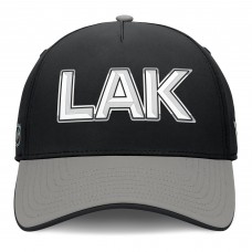 Бейсболка Los Angeles Kings Fanatics Black/Gray Authentic Pro Rink Team Code