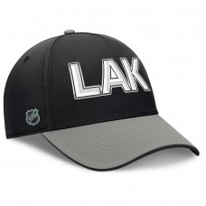 Бейсболка Los Angeles Kings Fanatics Black/Gray Authentic Pro Rink Team Code