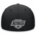 Бейсболка Los Angeles Kings Fanatics Black/Gray Authentic Pro Rink Team Code