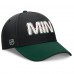 Бейсболка Minnesota Wild Fanatics Black/Green Authentic Pro Rink Team Code