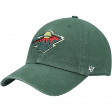 Бейсболка Minnesota Wild Fanatics Black/Green Authentic Pro Rink Team Code