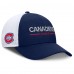Бейсболка Montreal Canadiens Fanatics Navy/White Authentic Pro Rink Lockup