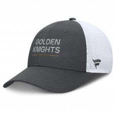 Бейсболка Vegas Golden Knights Fanatics Gray/White Authentic Pro Rink Lockup