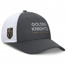 Бейсболка Vegas Golden Knights Fanatics Gray/White Authentic Pro Rink Lockup