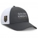 Бейсболка Vegas Golden Knights Fanatics Gray/White Authentic Pro Rink Lockup
