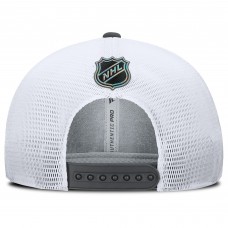 Бейсболка Vegas Golden Knights Fanatics Gray/White Authentic Pro Rink Lockup