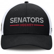 Бейсболка Ottawa Senators Fanatics Black/White Authentic Pro Rink Lockup Бейсболка Ottawa Senators Fanatics Black/White Authentic Pro Rink Lockup