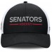 Бейсболка Ottawa Senators Fanatics Black/White Authentic Pro Rink Lockup