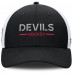 Бейсболка New Jersey Devils Fanatics Black/White Authentic Pro Rink Lockup