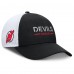 Бейсболка New Jersey Devils Fanatics Black/White Authentic Pro Rink Lockup