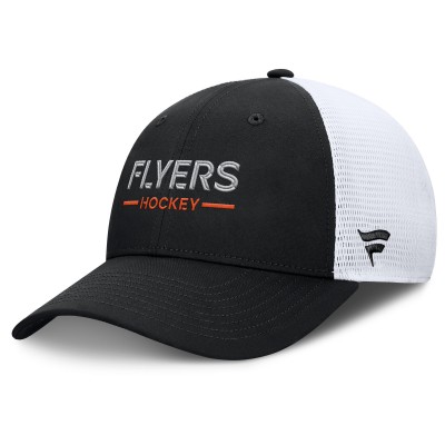 Бейсболка Philadelphia Flyers Fanatics Black/White Authentic Pro Rink Lockup
