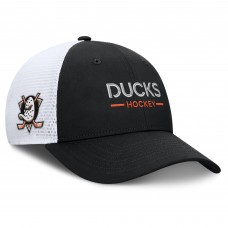 Бейсболка Anaheim Ducks Fanatics Black/White Authentic Pro Rink Lockup