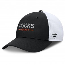 Бейсболка Anaheim Ducks Fanatics Black/White Authentic Pro Rink Lockup