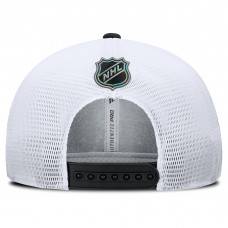 Бейсболка Anaheim Ducks Fanatics Black/White Authentic Pro Rink Lockup