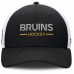 Бейсболка Boston Bruins Fanatics Black/White Authentic Pro Rink Lockup