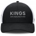 Бейсболка Los Angeles Kings Fanatics Black/White Authentic Pro Rink Lockup